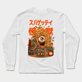 spaghetti kaiju new Long Sleeve T-Shirt